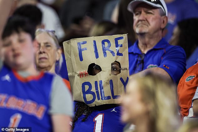 Florida Gators fire head coach Billy Napier in Gainesville just hours after fans boo him off the field despite narrow win over Mississippi State