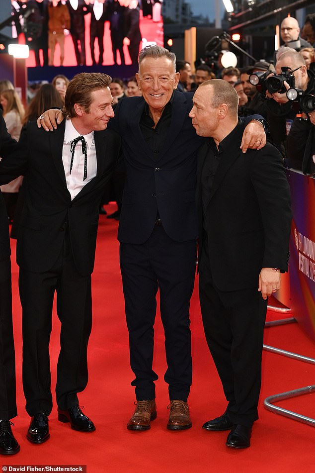 Bruce Springsteen Attends London Premiere of His Biopic Deliver Me From Nowhere Alongside Jeremy Allen White and Stephen Graham