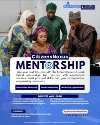 CitizensNexus launches mentorship and innovation programme in Nigeria to empower young changemakers driving social impact through technology and leadership
