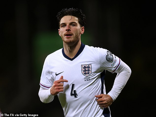 Declan Rice declares England aims to win World Cup after 5-0 triumph in Riga