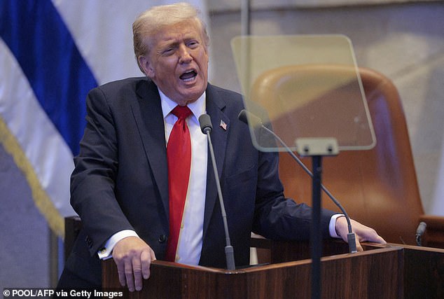 Donald Trump Declares a New Dawn in the Middle East and Calls Out Obama and Biden for Regional Instability During Knesset Speech in Israel