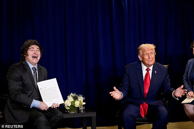 Colin Jost stuns Saturday Night Live audience with dark joke about Donald Trump sending billions to Argentina during Milei meeting in Washington