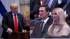 Donald Trump, Jared Kushner, and Ivanka Trump
