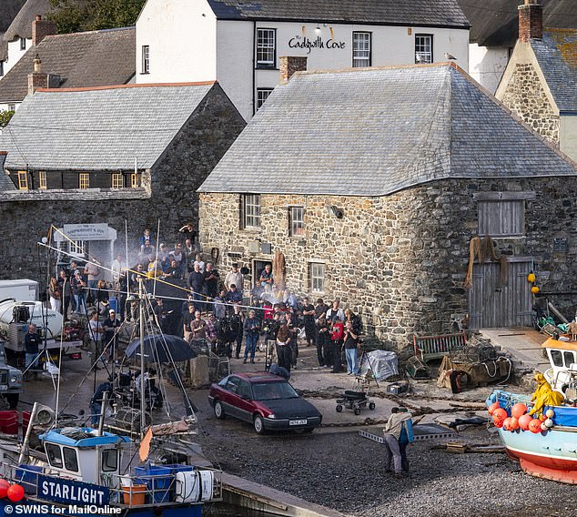 Harry Potter filming breathes new life into Cornwall’s struggling tourism industry as locals hope the boy wizard can cast a spell of recovery on the coast