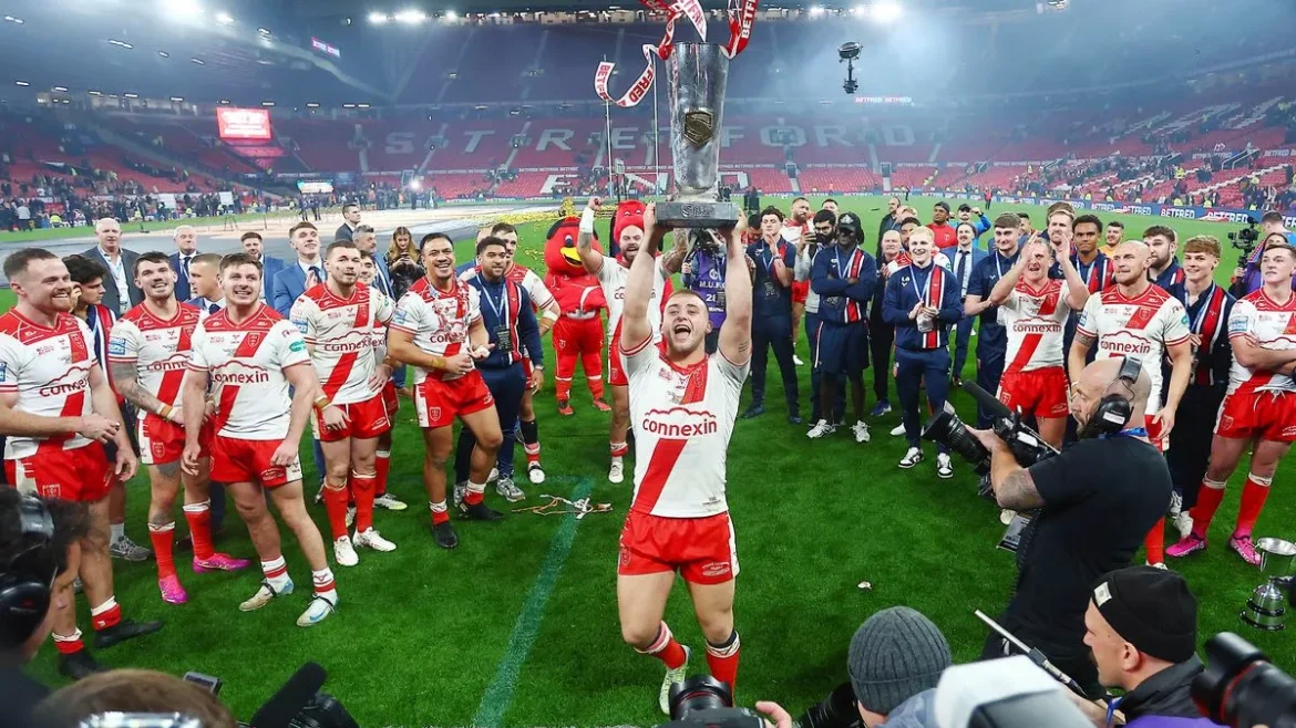 Hull KR seal historic first Super League triumph at Old Trafford after fiery clash with Wigan Warriors erupts into chaos