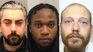 Ian Watkins, Rashid Gedel, and Samuel Dodsworth