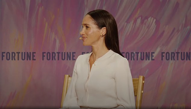 Meghan Markle Reveals Plans to Launch Quick Recipe Videos for Social Media at Fortune Most Powerful Women Summit in Washington DC