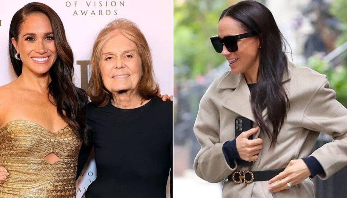 Meghan Markle reunites with feminist icon Gloria Steinem in New York as the Duchess of Sussex continues to strengthen their friendship rooted in women’s rights activism