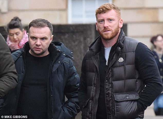 British suspect Michael Riley arrives in Madrid after being extradited from Liverpool to face double murder charges over Costa del Sol pub shooting