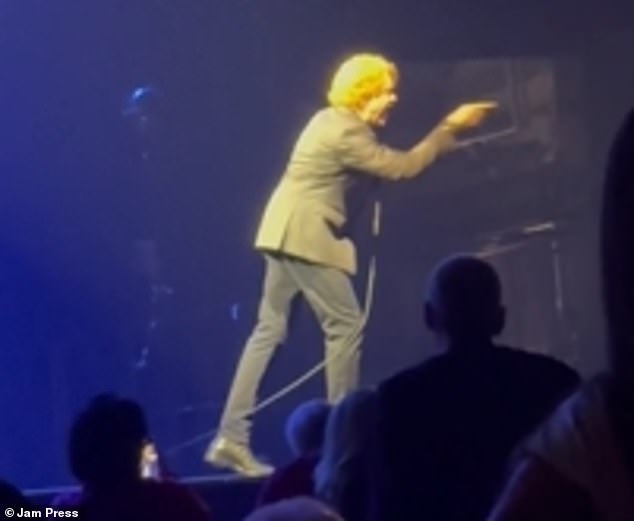 Mick Hucknall lashes out at disruptive fan during Simply Red concert at OVO Arena Wembley as 40th anniversary tour continues across Europe