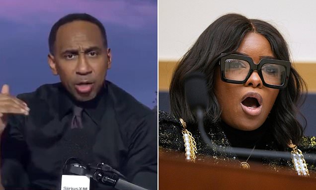 Stephen A Smith criticizes Texas congresswoman Jasmine Crockett for using street-style language that he claims is hurting Democrats and helping Republicans in Washington