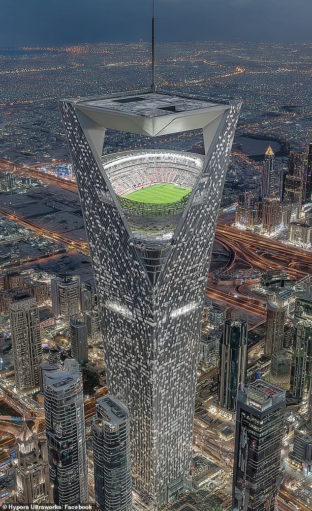 Viral AI Video Misleads Fans and Media With Unreal Skyscraper Stadium Design for Saudi Arabia’s 2034 World Cup
