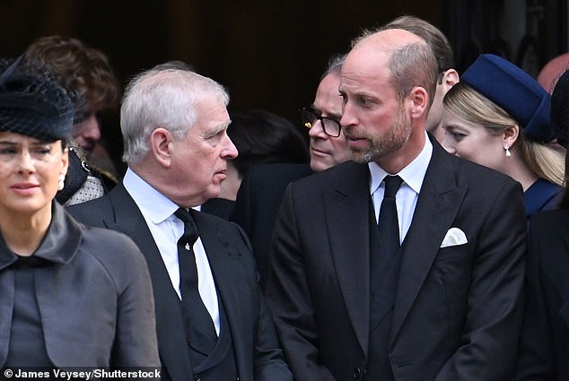 Prince William moves to distance the Royal Family from Prince Andrew in London after explosive emails link the Duke of York to new Epstein allegations