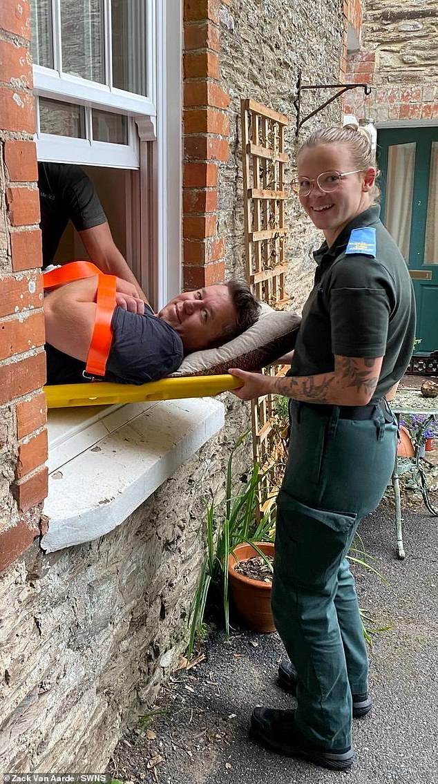 Father-of-two Zack Van Aarde battles stage four oesophageal cancer after mistaking early symptoms for indigestion in South Devon