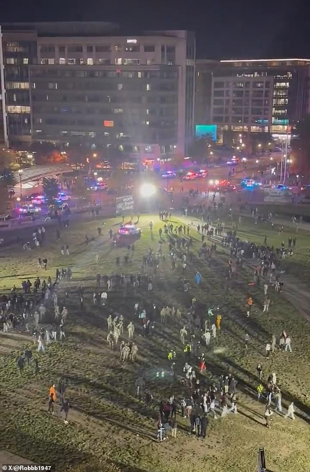 Kaeden Brown and Four Minors Are Taken Into Custody Following Navy Yard Disorder in Washington DC