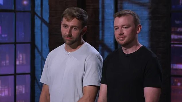Entrepreneurs Andy Aitken and Josh Mihill secure £165000 funding in London’s Dragons’ Den studio to grow their sustainable mobile network Honest Mobile