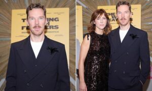 Benedict Cumberbatch and Sophie Hunter