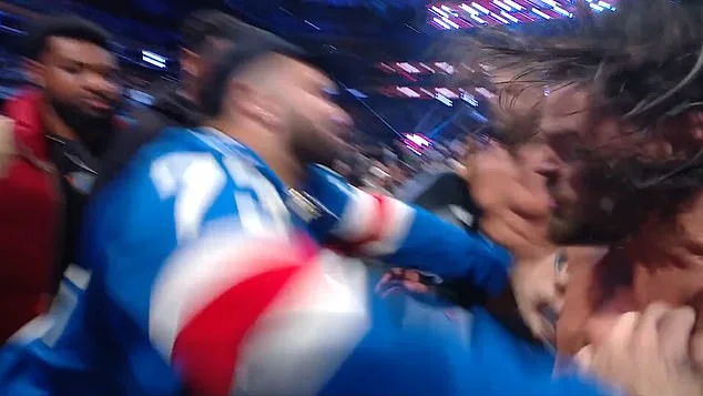 Cam Skattebo shocks fans by brawling with WWE stars at Madison Square Garden despite New York Giants season-ending injury
