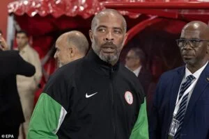 Nigeria coach Eric Chelle accuses DR Congo staff of performing voodoo rituals during tense penalty shoot-out in the World Cup qualifier in Kinshasa