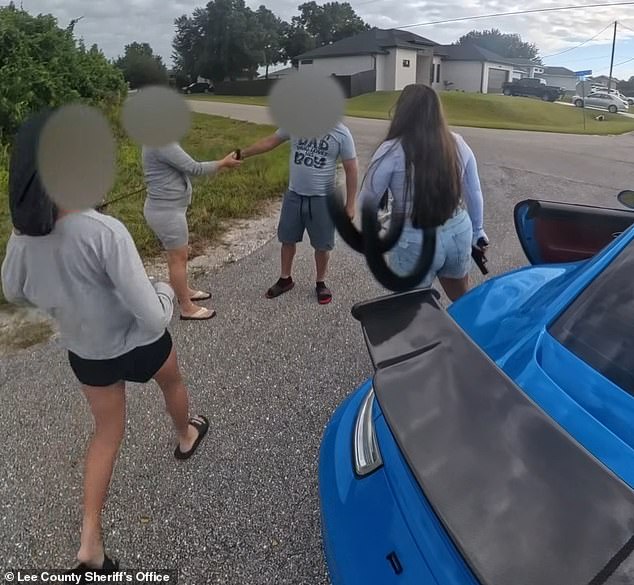 Video captures Esmeralda Cruz threatening family with firearm during road rage incident in Lehigh Acres Florida