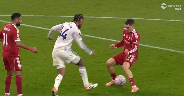 Florian Wirtz suffers embarrassing nutmeg from Aston Villa star as Liverpool seal confident Premier League win at Anfield