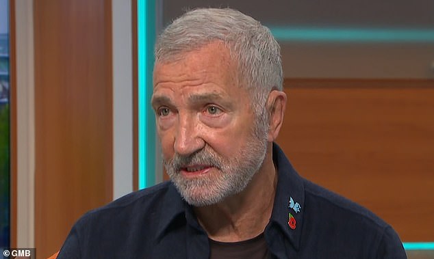 Graeme Souness breaks down in tears as he supports young girl battling rare skin disease on Good Morning Britain in London