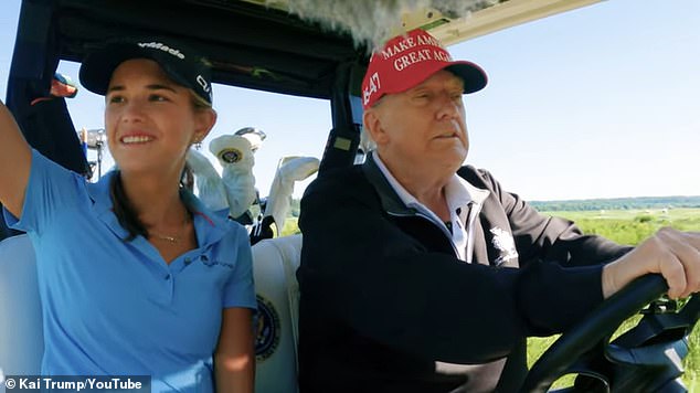Kai Trump Shows Off Gaming Skills and Golf Talent While Sharing Personal Life With Fans Across Social Media in the United States
