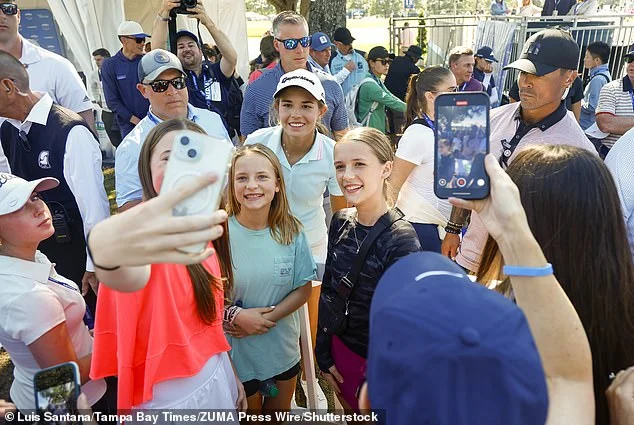 Kai Trump makes her professional golf debut at Pelican Golf Club amid intense media scrutiny and fan frenzy