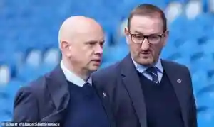Rangers sack sporting director Kevin Thelwell and chief executive Patrick Stewart amid fan anger and poor results at Ibrox