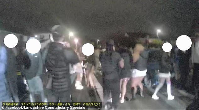 Lancashire and Greater Manchester Police Respond to Massive Teen Gatherings That Turn Chaotic During Halloween