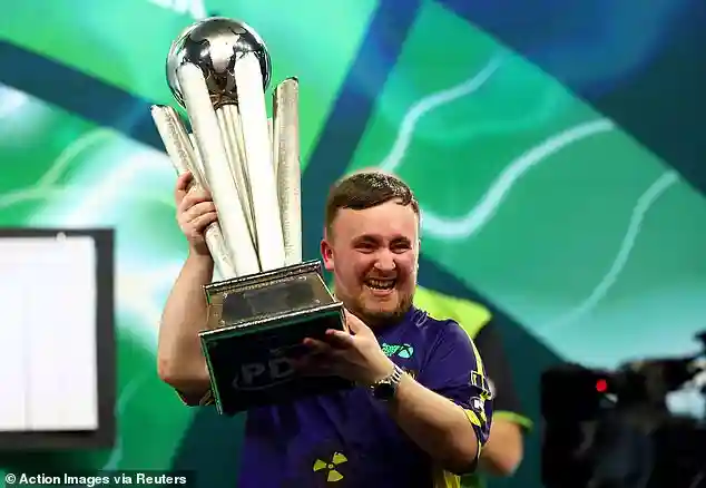 Luke Littler faces Darius Labanauskas in the first round of the World Darts Championship at Alexandra Palace as defending champion returns