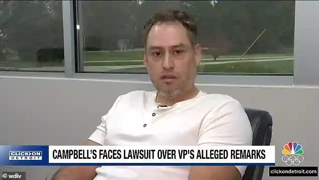 Former employee releases secret recording that allegedly captures Campbell Soup vice president insulting products and customers during meeting in Michigan