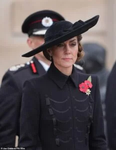 Princess of Wales Leads Emotional Armistice Day Service at National Memorial Arboretum in Staffordshire and Lays Wreath to Honour Fallen Soldiers