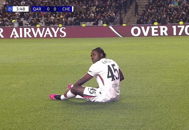 Romeo Lavia is set to miss a month of action as Chelsea midfielder suffers quad injury in Champions League match in Baku