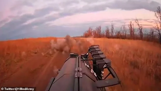 Ukrainian rescue team uses armoured ground drone to save wounded soldier trapped in deadly no man’s land near the Russian front line