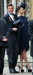 Victoria Beckham transforms her image from pop star to refined fashion diplomat as she embraces royal-inspired elegance across Britain